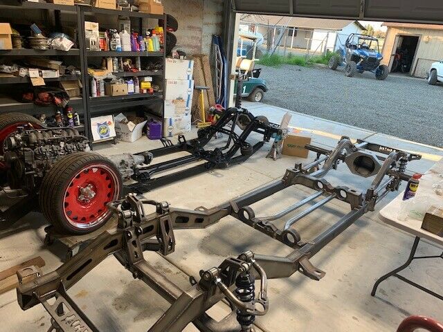Square Body ACME Aftermarket Chassis On Coilovers W/ 9" 1975 Chevrolet C-10 Silverado Heavy 10 C10 Square body short bed hot