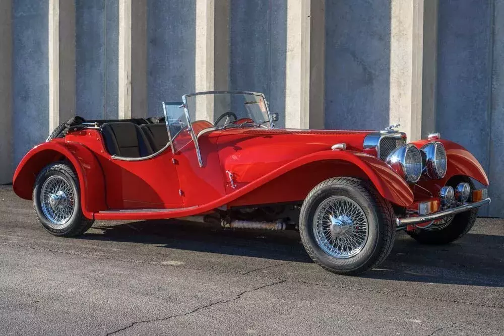 SS100 Replica - One of the most imitated cars of the 1930s! 1974 Jaguar SS100 Roadster