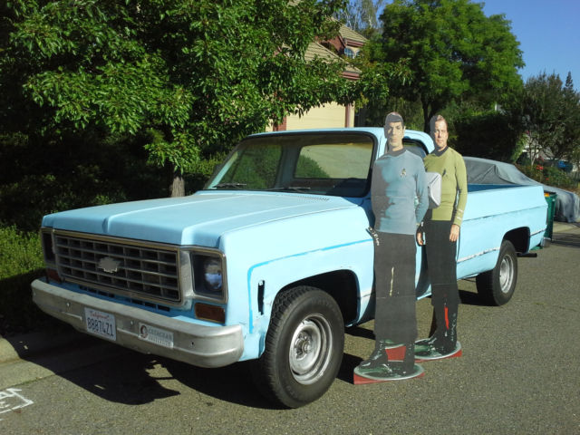 Star Trek Truck (1975 Chevrolet Pickup Used in Star Trek IV "The Voyage Home") 1975 Chevrolet C-10