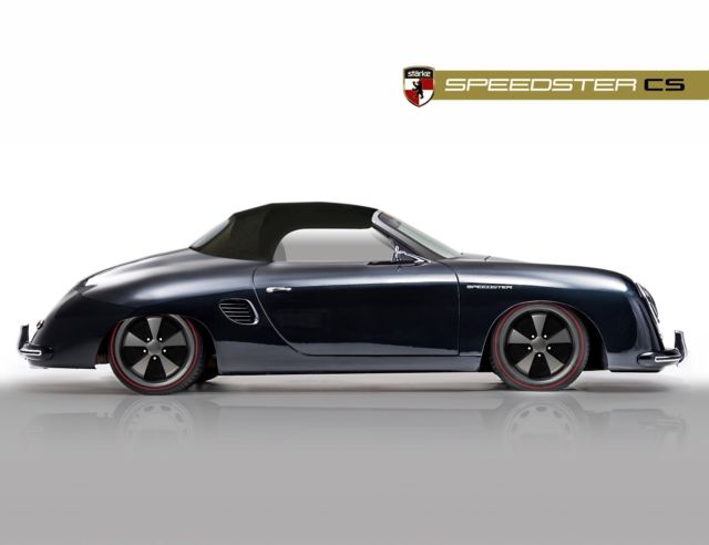 **STARKE 457 REVOLUTION SPEEDSTER CS! 320HP, POWER TOP, PORSCHE CHASSIS! 1957 Porsche 356 Speedster