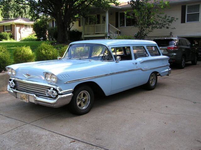 station wagon street rod hot rod custom cruiser belair biscayne impala yeoman 1958 Chevrolet yeoman