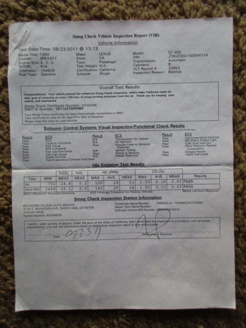 1992 Lexus SC OVER $2800.00 JUST SPENT ON MAJOR SERVICE - photo 8