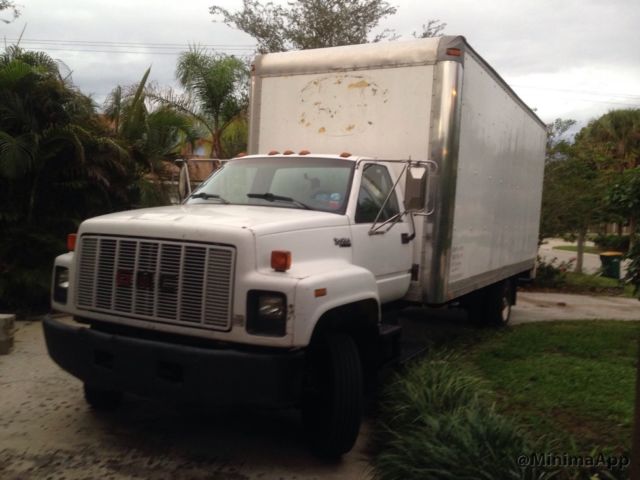 Steal this GMC Box Truck Topkick 20' - Gas, New Tires, Brakes, Steering Box, Alt 1991 GMC Other