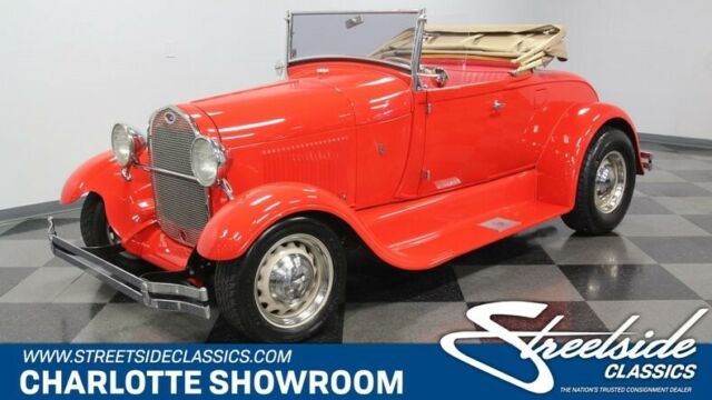 STEEL BODY, 350 V8, TH350 AUTO, PWR STR, MUSTANG II FRONT, CORVETTE REAR, CRUSR! 1929 Ford Model A Roadster