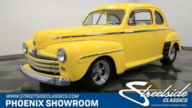 Steel Stroker V8 Auto EFI Classic Vintage Collector Hot Rod Custom FI Tech Yello 1947 Ford Other --
