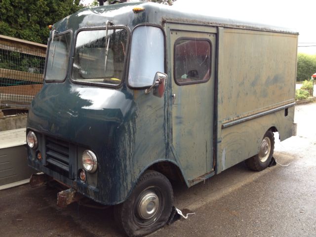 Step Van, Milk, Bread, Delivery, Box Truck, Non-operable, project, rare, P10 1965 Chevrolet Step Van Delivery