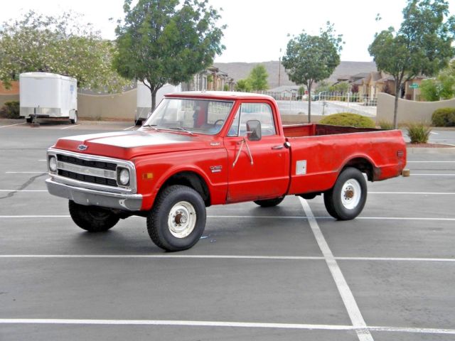 Stock & Original Idaho Ranch Truck 1 Family Owned Runs/Drives Well Great Patina 1970 Chevrolet Other Pickups Custom 20 3/4 Ton 4x4 350 4 Speed K20 C20