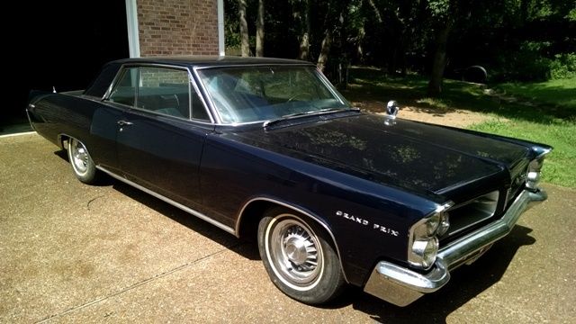 STOCK ORIGINAL SOLID GRAND PRIX, REBUILT 389 V8, 4 BBL, AUTO, FACTORY AIR 1963 Pontiac Grand Prix