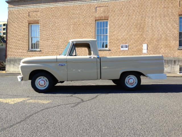 STOCK RUST FREE 1966 FORD F-100 TWIN I BEAM SHORT WIDE PICKUP TRUCK NO RESERVE!! 1966 Ford F-100