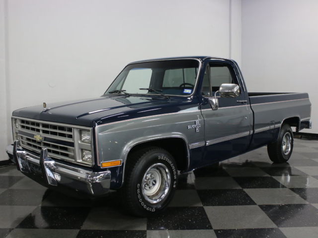 STRAIGHT, CLEAN, SHARP LOOKING SILVERADO! 350 V8, 700R4, A/C, LOTS OF OPTIONS! 1986 Chevrolet Other Pickups Silverado
