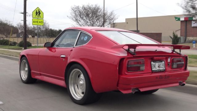 STREET LEGAL/RACING BUILT GM 302 WILLWOOD 4-WHEEL DISC VINTAGE BODY KIT CAGE 1970 Datsun Z-Series LOW RESERVE mild cosmetic project Street Rod/Track