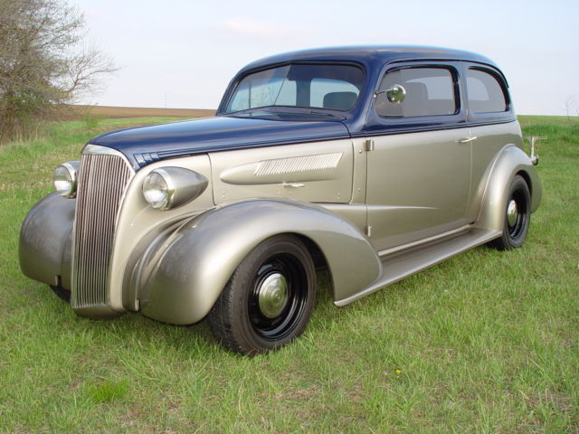 STREET ROD - 1937 CHEVY MASTER DELUXE 2DR SEDAN - HOT ROD - SHARP RUST FREE CAR 1937 Chevrolet Other STREET ROD