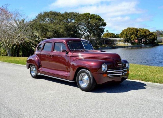 STREET ROD 350 V8 AUTOMATIC OVERDRIVE AIR CONDITION RACK PINION POWER STEERING 1948 Plymouth Other