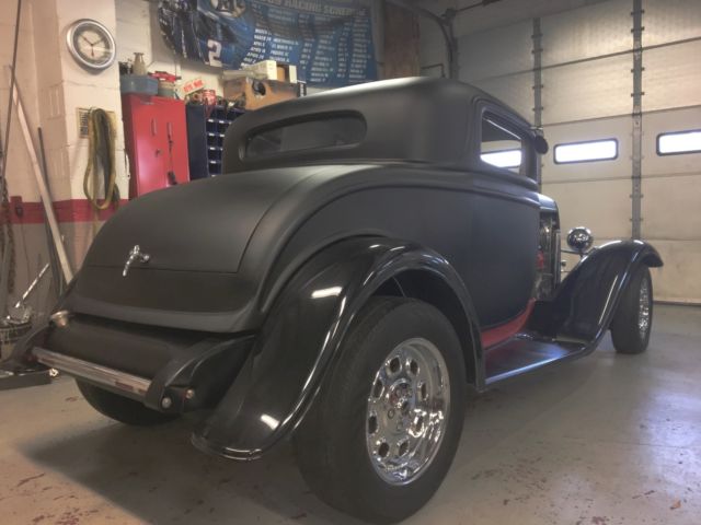 1932 Ford HOT ROD COUPE STREET ROD COUPE FRESH BUILD HIGH END FRAME - photo 4