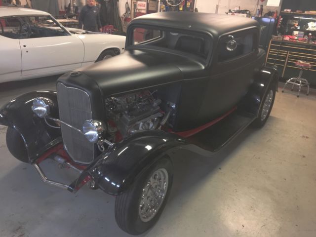 1932 Ford HOT ROD COUPE STREET ROD COUPE FRESH BUILD HIGH END FRAME - photo 7
