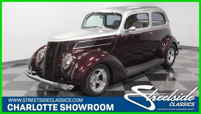 street rod hotrod ac power steering rack and pinion mustang II sbc 1937 Used 1937 Ford Slantback Street Rod