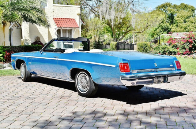 1975 Oldsmobile Delta 88 Convertible 350 Power Steering Disc Brakes Power T - photo 3