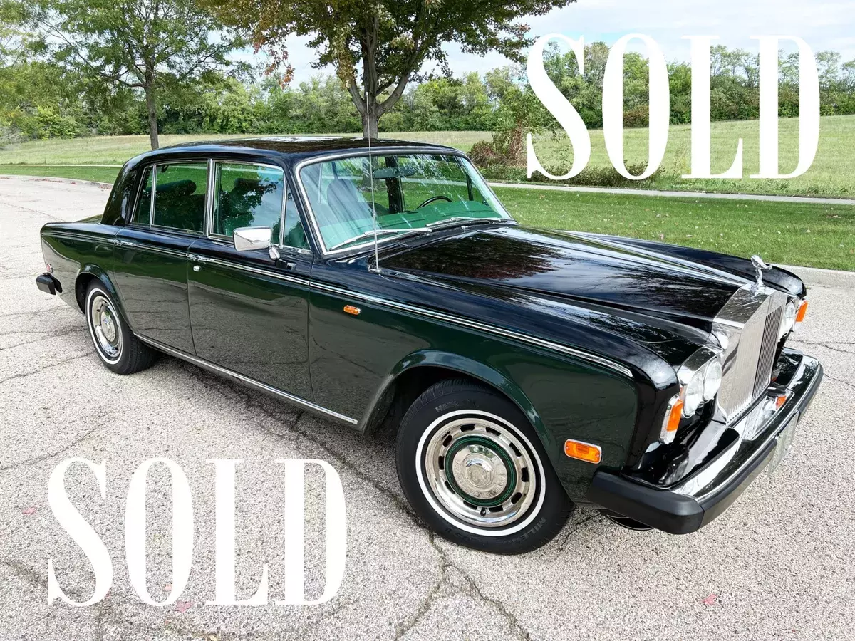 Striking colour combination on a stunning example 1980 Rolls-Royce Silver Shadow II