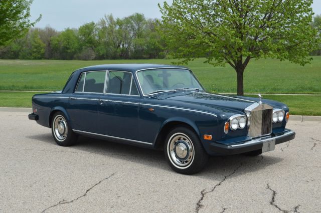 Striking example, rare Exetor blue. A product of USA's best Shadow restorer 1978 Rolls-Royce Silver Shadow II