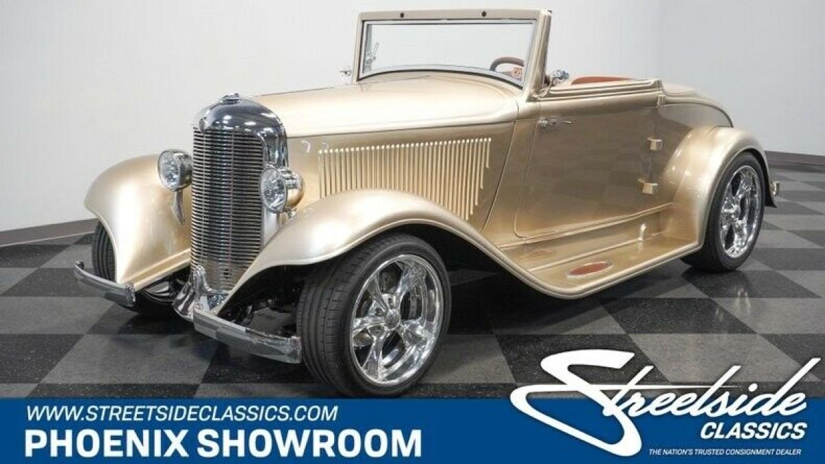 Stroker V8 Manual Injected Classic Vintage Collector Steel Custom Restored 1932 DeSoto SC