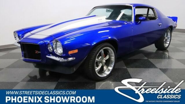 Stroker V8 TH350 Auto Z28 Clone Classic Vintage Collector Blue Black Fresh Resto 1970 Chevrolet Camaro Z/28 Tribute