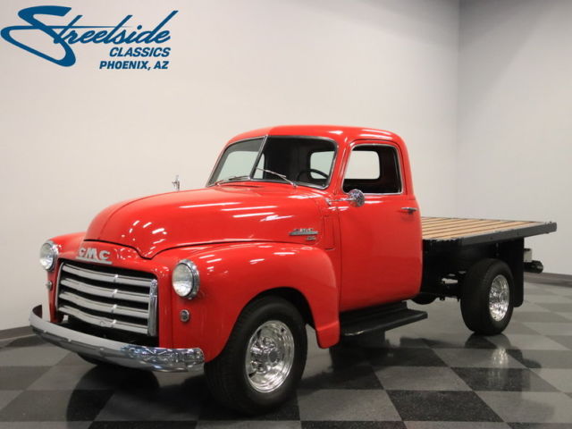 STRONG 248CI W/ CLIFFORD UPGRADES, 4SPD, GR8 PAINT, NICELY RESTORED TRUCK! 1950 GMC Sierra 1500 Flatbed