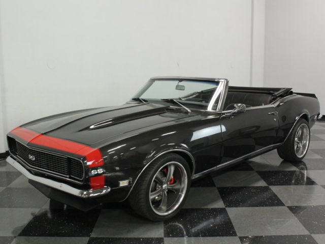 STRONG 383 SROKER, 4 SPEED MANUAL, 4 WHEEL PWR DISC BRAKES, PS, FAST CONVERTIBLE 1968 Chevrolet Camaro