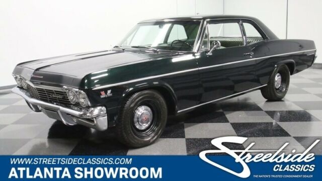 STRONG 396 BBC, 4 SPEED MANUAL TRANS, 4-BARREL, FRONT DISC BRAKES, GREAT COLOR!! 1965 Chevrolet Bel Air/150/210 2 Door Sedan