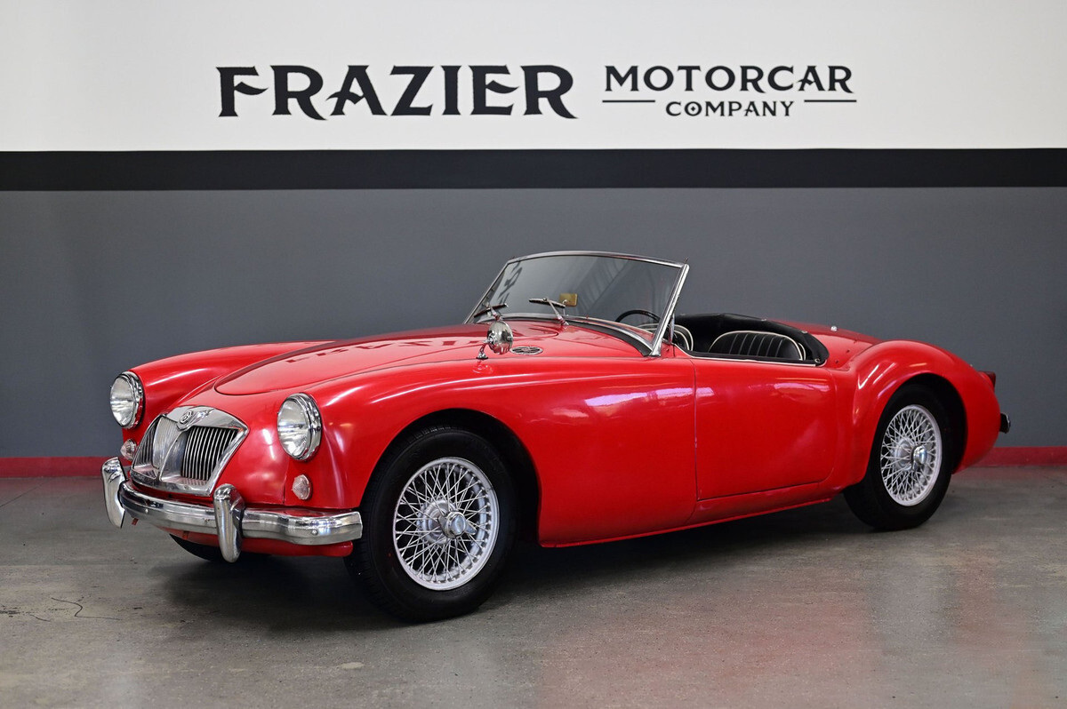 Strong mechanical older restored MGA Roadster RED/Black 1959 MG MGA