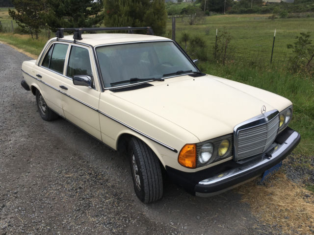 Strong Mercedes 300D-Turbo with Veg-Oil Conversion 1985 Mercedes-Benz 300-Series