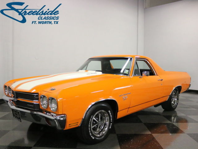 STRONG RUNNING 454 V8 W/ MUNCIE 4 SPD MANUAL, CLEAN & STRAIGHT, SHARP PAINT! 1970 Chevrolet El Camino