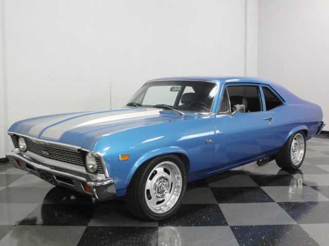 STRONG RUNNING NOVA W/ 350 V8, AUTO, PB W/ FR DISC, GREAT LOOK AND SOUND!!! 1969 Chevrolet Nova
