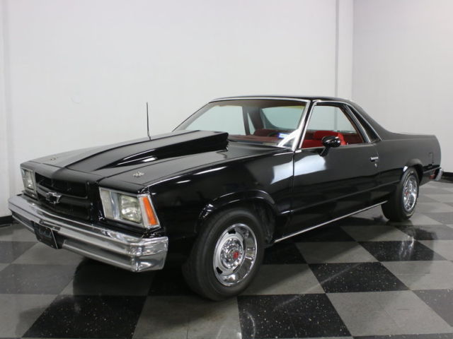STRONG RUNNING V8 WITH 4 SPEED MANUAL, PS, PB W/ FR DISC, COOL AGGRESSIVE LOOK!! 1978 Chevrolet El Camino