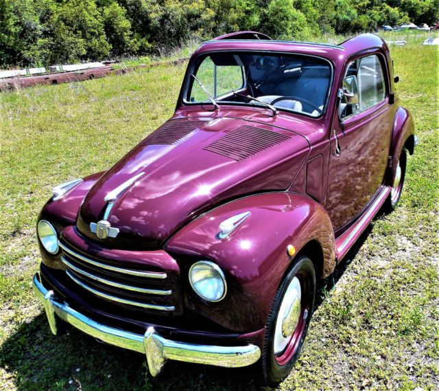 1960 Fiat TOPOLINO 500C RESTORED - photo 2