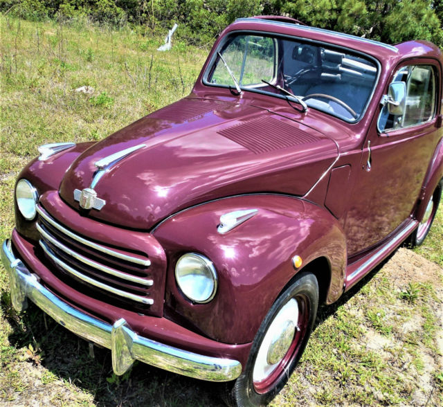 1960 Fiat TOPOLINO 500C RESTORED - photo 4