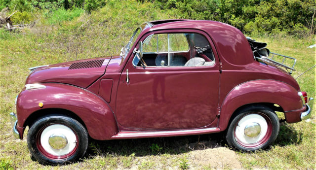 1960 Fiat TOPOLINO 500C RESTORED - photo 5