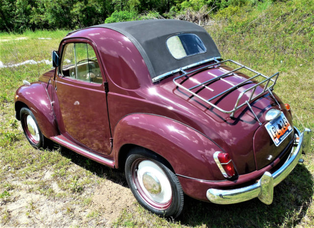 1960 Fiat TOPOLINO 500C RESTORED - photo 6
