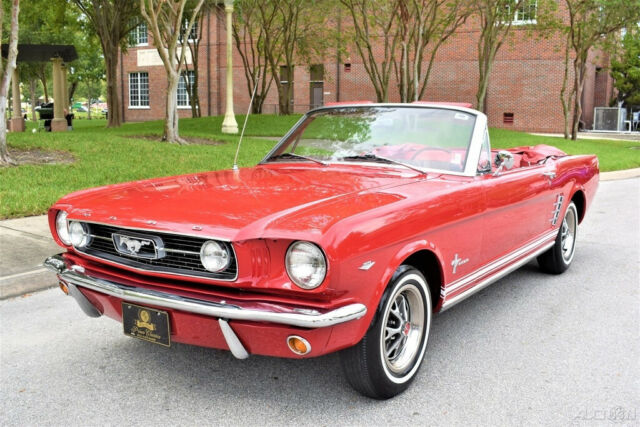 Stunning 1966 Ford Mustang Convertible C Code 289 V8 Automatic 98k Actual Miles 1966 Ford Mustang Convertible C Code 289 V8 Automatic