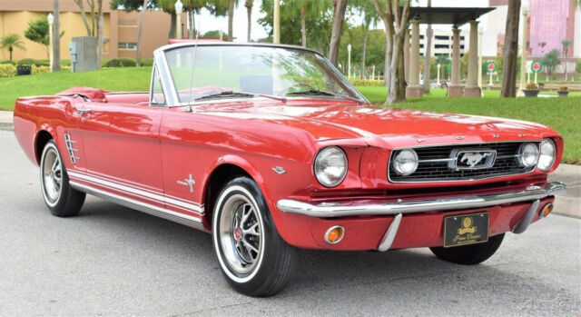 1966 Ford Mustang Convertible C Code 289 V8 Automatic - photo 2