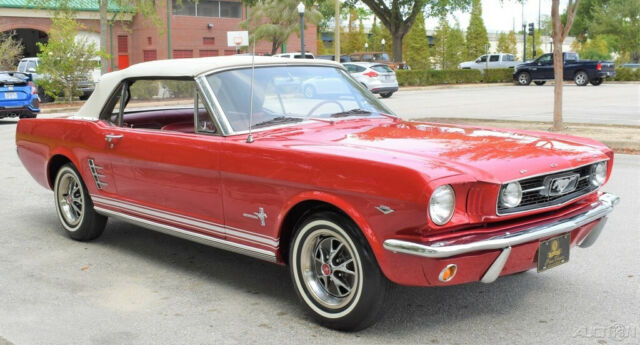 1966 Ford Mustang Convertible C Code 289 V8 Automatic - photo 6