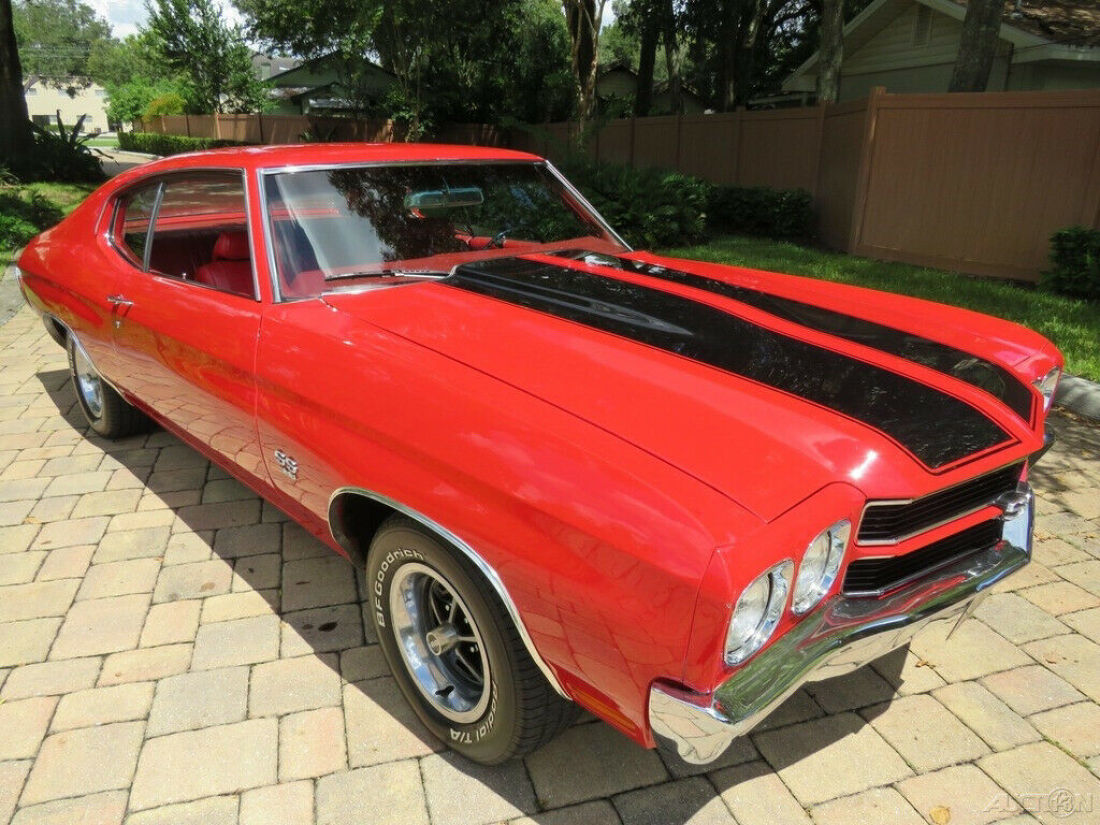 Stunning 1970 Chevrolet Chevelle SS 396ci Automatic Factory A/C 1970 Chevrolet Chevelle 396ci Auto A/C PS PB