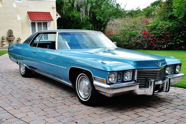 1972 Cadillac DeVille Coupe with Just 34k Miles - photo 2