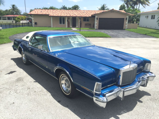 STUNNING 1975 LINCOLN MARK IV, 51K MILES, SURVIVOR, BEST COLOR, PAPERS, LO RESRV 1975 Lincoln Mark Series MARK IV