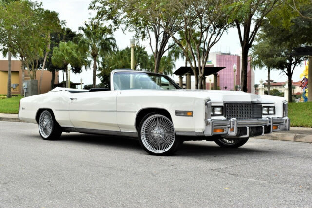 Stunning 1976 Cadillac Eldorado Convertible Fully Loaded simply stunning classic 1976 Cadillac Eldorado Convertible 500ci, Power Steering, Windows, Locks