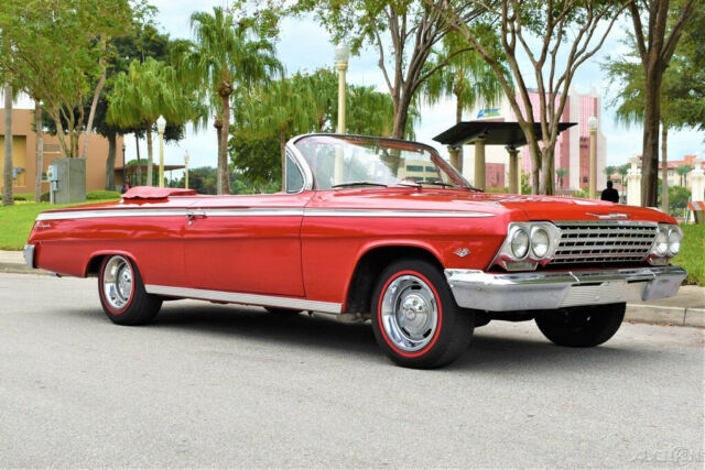 Stunning 62 Chevrolet Impala SS Convertible replica 327 iAutomatic Bucket Seats 1962 Chevrolet Impala Convertible 327ci Automatic Bucket Seats