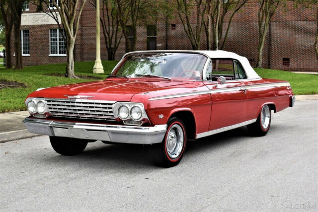 1962 Chevrolet Impala Convertible 327ci Automatic Bucket Seats - photo 5