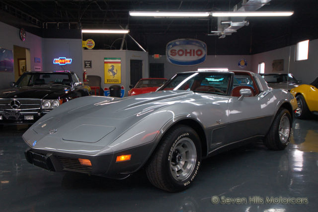 Stunning Condition, ONLY 24,105 ORIGINAL MILES, #'s Match, PRICED TO SELL!! 1978 Chevrolet Corvette Silver Anniversary Edition