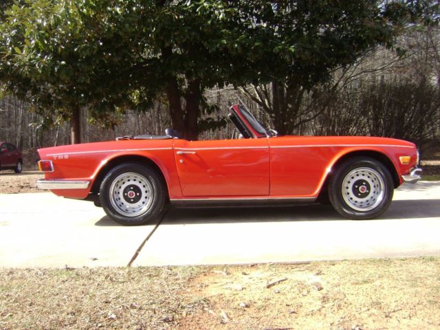 1971 Triumph TR-6 Conv - photo 8