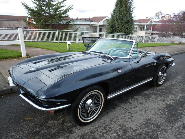 Stunning ground-up restoration. 327-300 HP (numbers match), 4 speed. 1964 Chevrolet Corvette Convertible