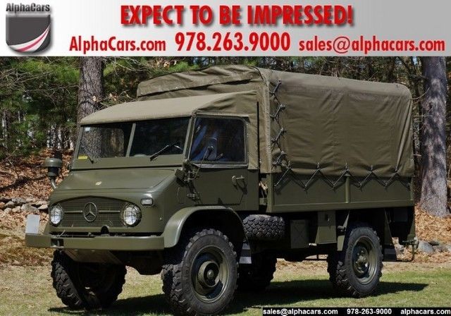Stunning museum quality condition! The best one you are going to find! 1969 Mercedes-Benz Other Swiss Army Troop Carrier